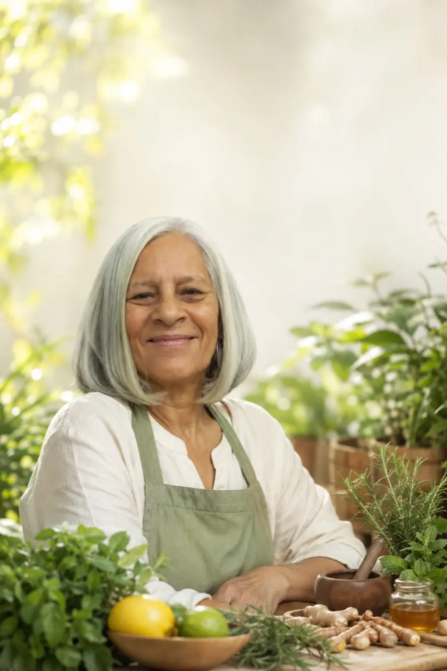 Ervas frescas e comida da terra — a jornada firmada na Semana 4